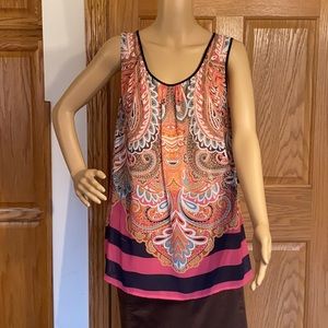 A.n.a. Woman - Beautiful fall and summer colored Sheer blouse